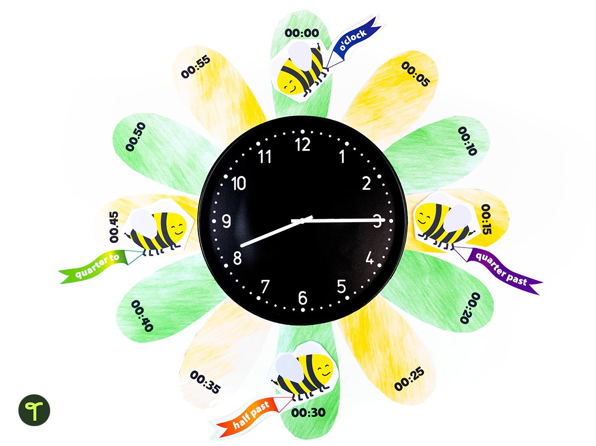 classroom display clock