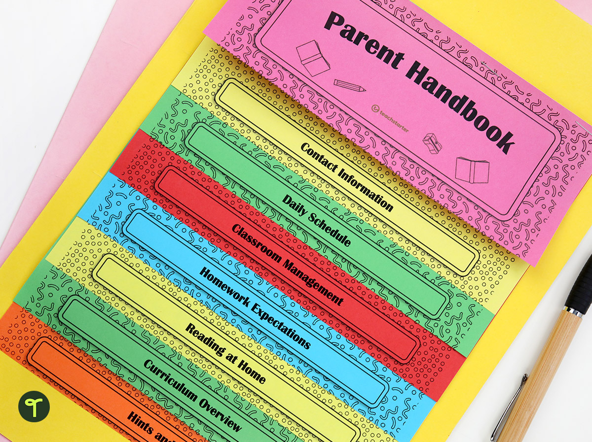 Back to school parent handbook