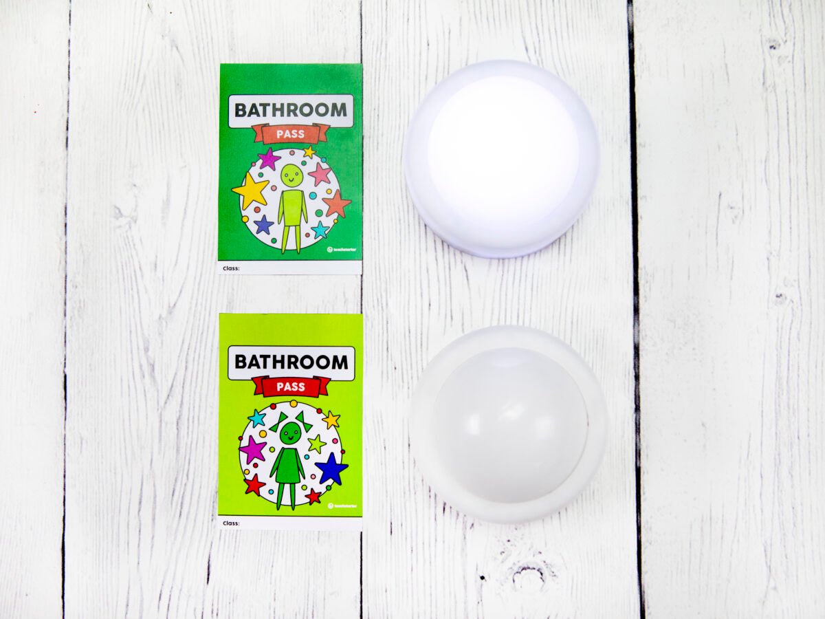 bathroom pass tap lights