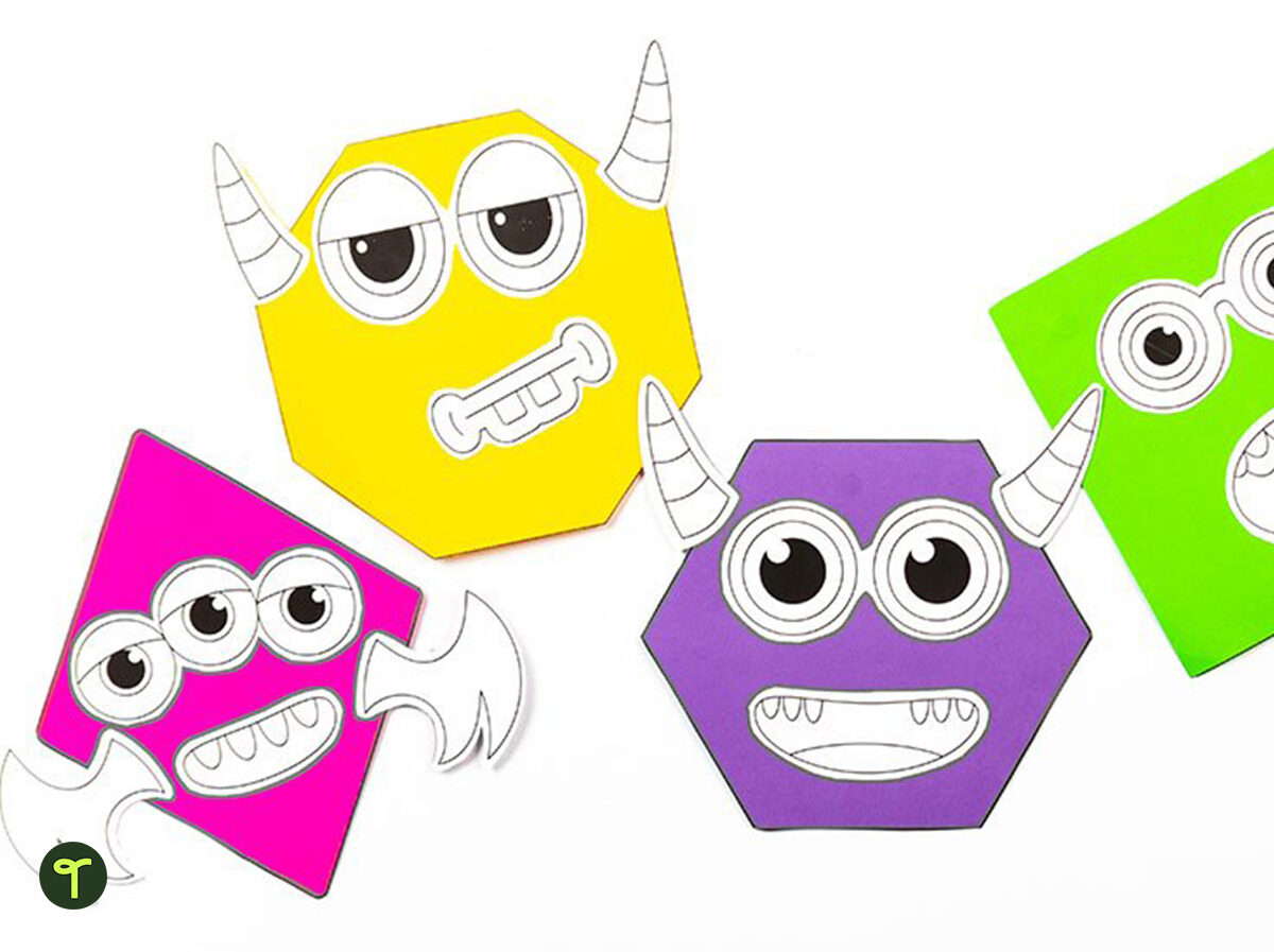 2D Shape Monsters