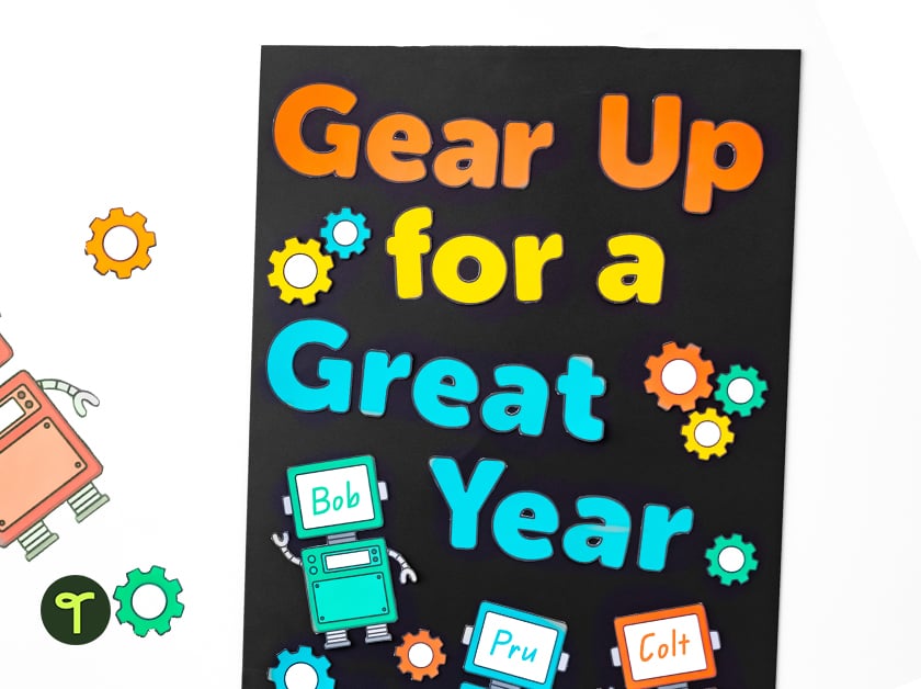 Back to School Decor: Today Is A Good Day To, Bulletin Board or Door  Kit, Classroom Decor!