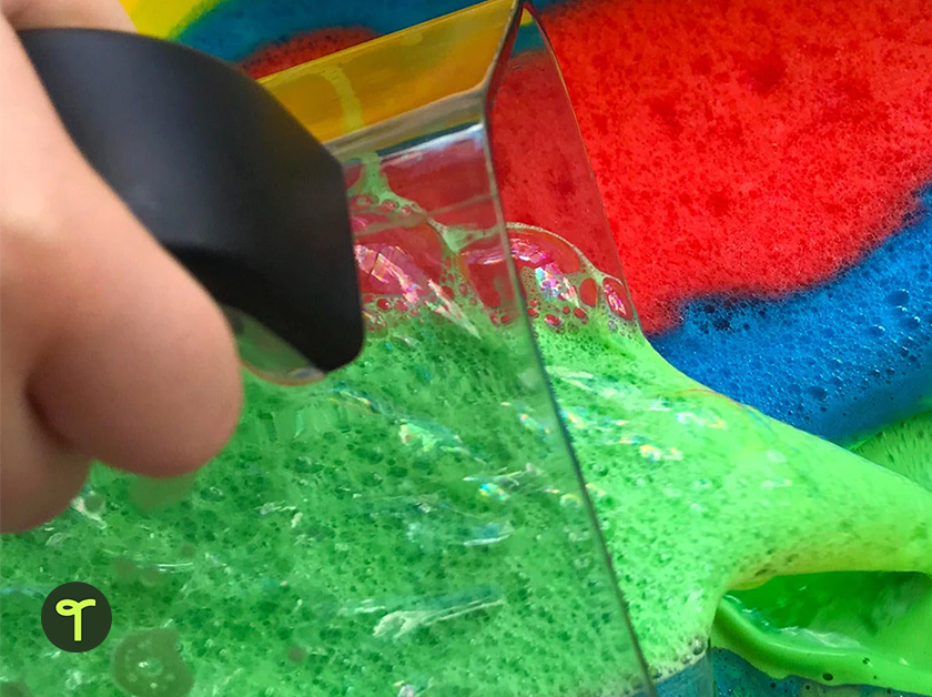 DIY Rainbow Foam Soap Activity - Teach Starter