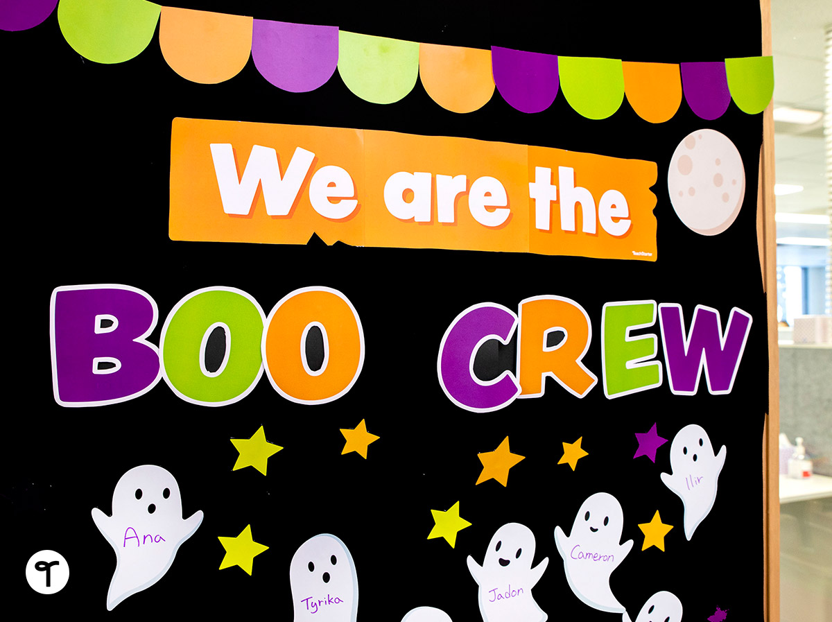 Halloween Boo Crew Crafts and Activities