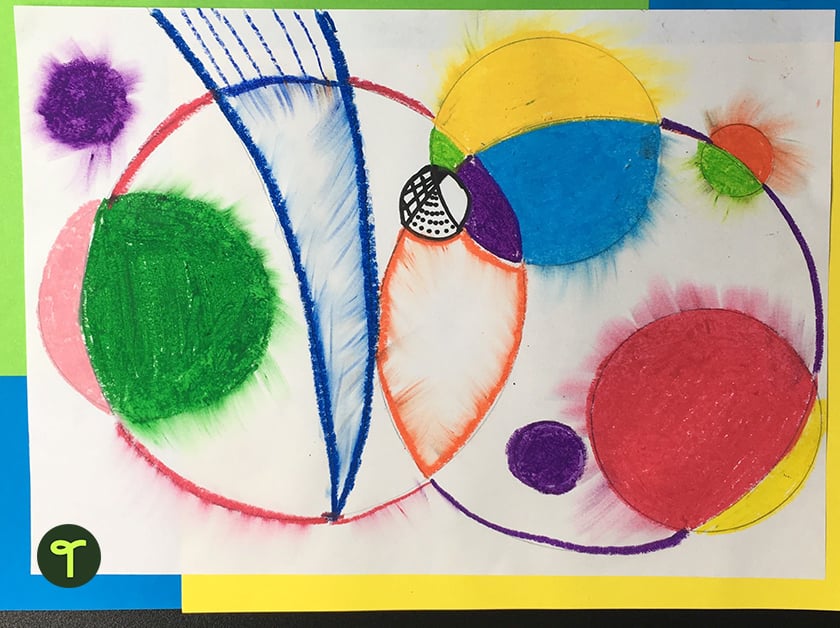 kandinsky art activity for kids