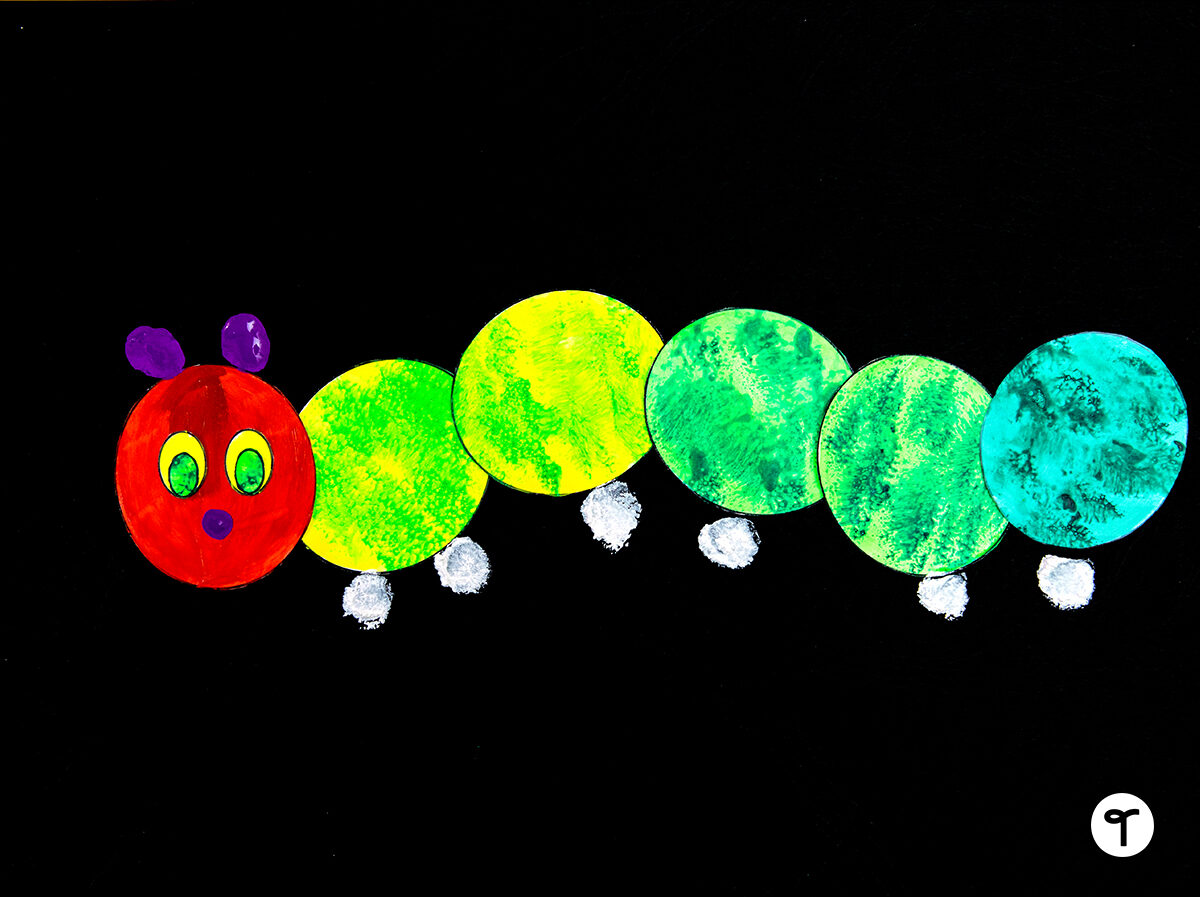 very hungry caterpillar craft for kids