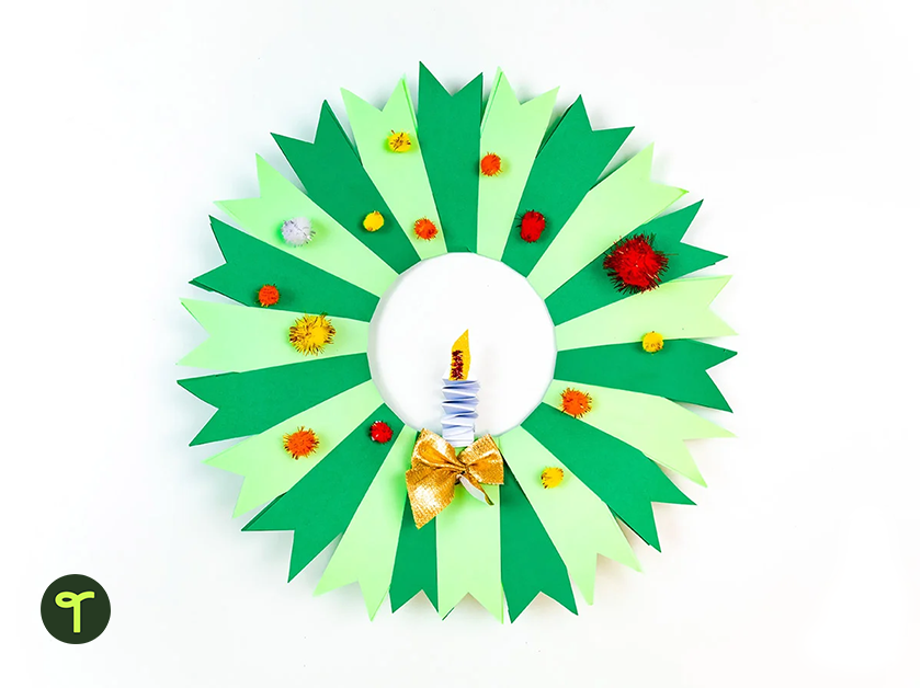 Paper Plate Christmas Crafts - How Wee Learn