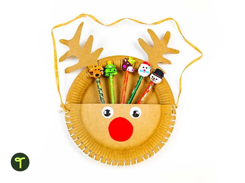 Reindeer Paper Plate Craft - Teach Starter