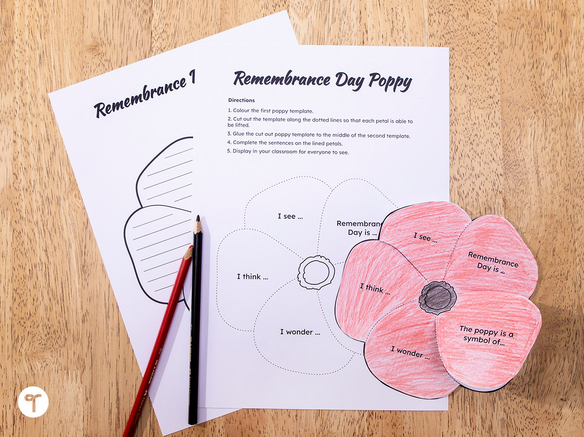 Remembrance Day Classroom Activities Teach Starter Blog Teach Starter