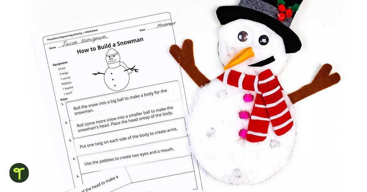 how to make a snowman activity for kids