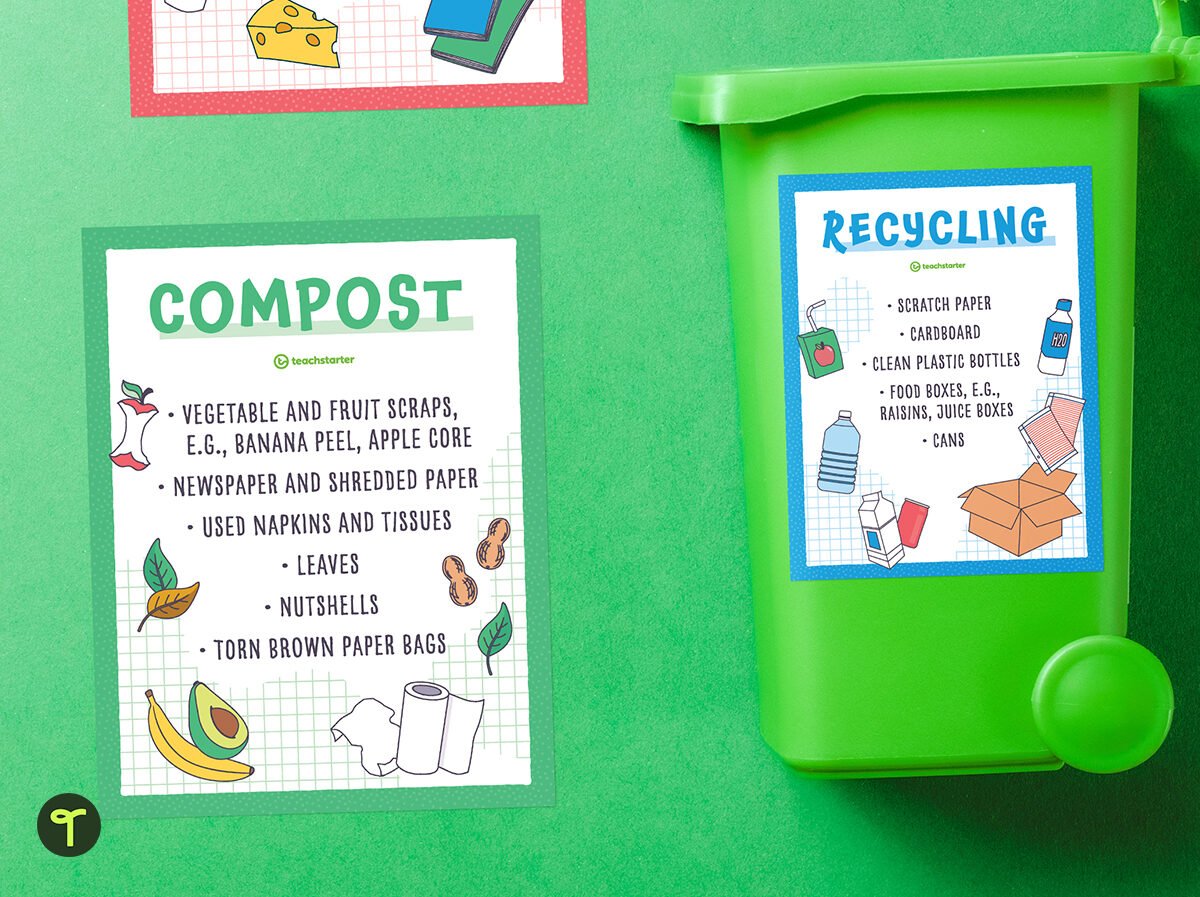 composting poster for classroom