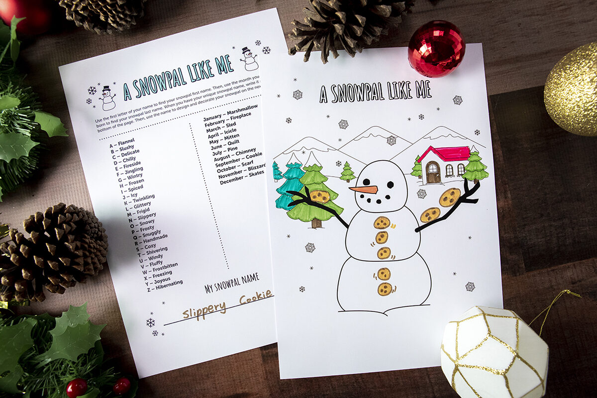 snowpal activity template