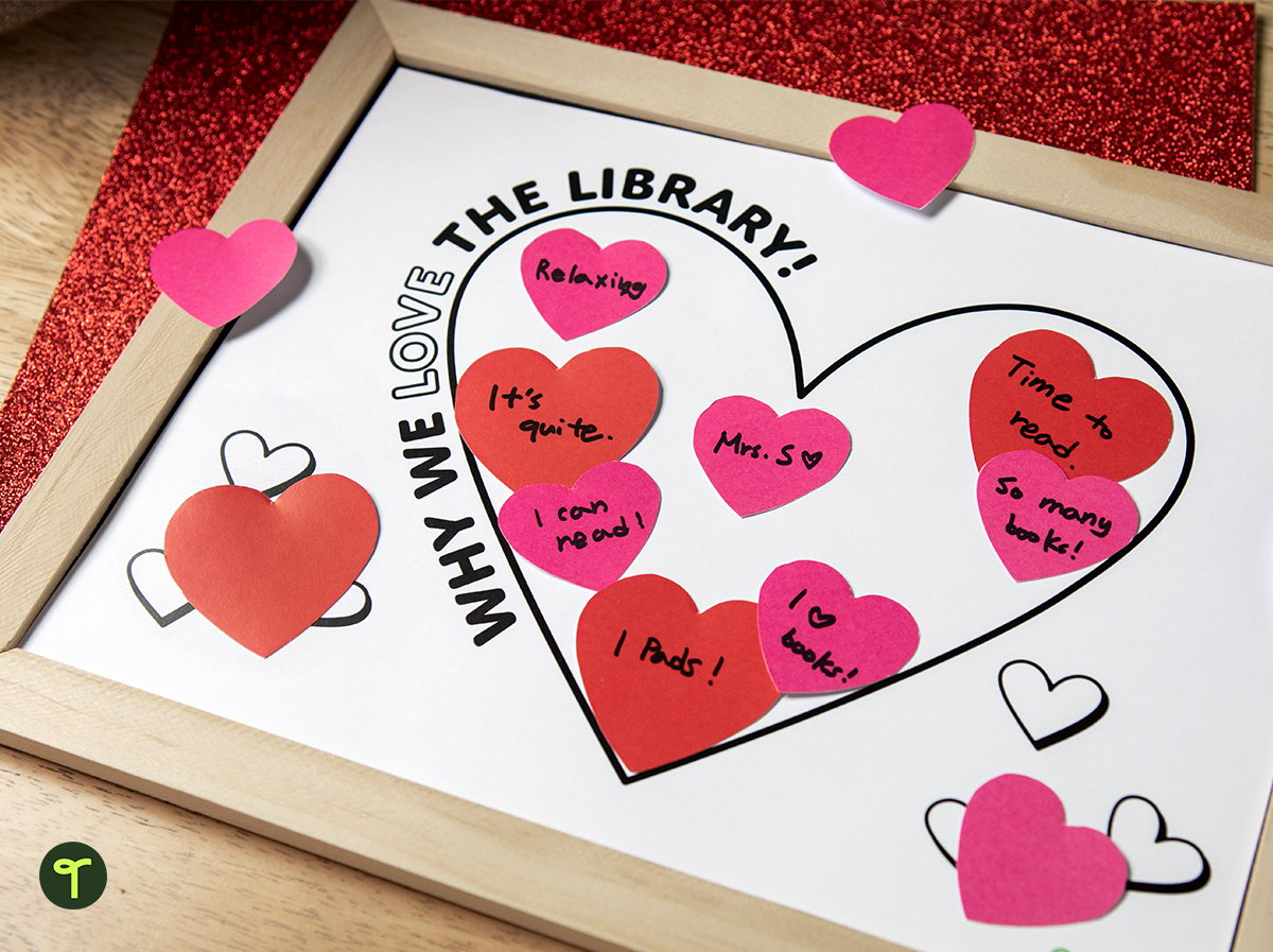 why we love the library activity