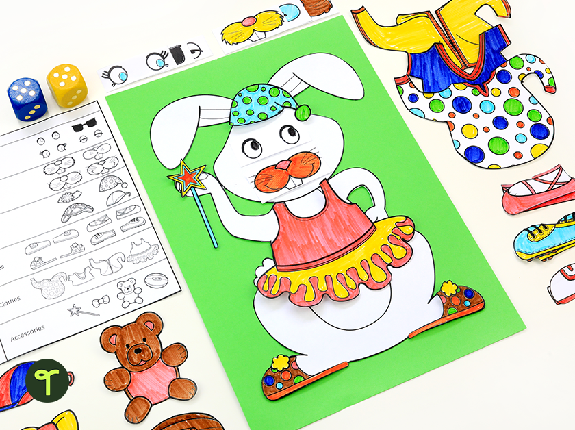Easter Bunny Game for Kids - Teach Starter