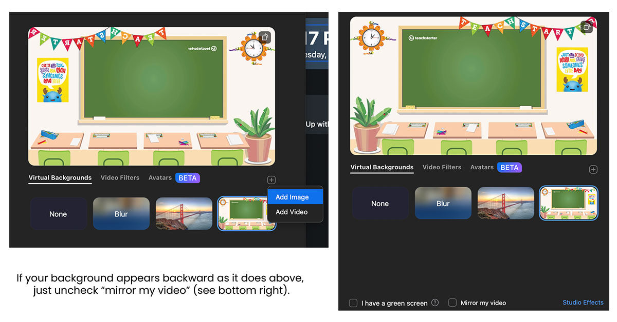 17 Fun Virtual Teacher Backgrounds for Online Teaching - We Are Teachers