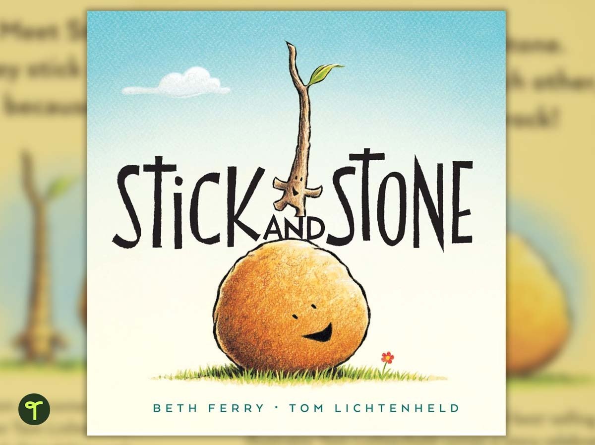 anti bullying book for kids stick and stone