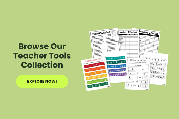 Browse Our Teacher Tools Collection with green 