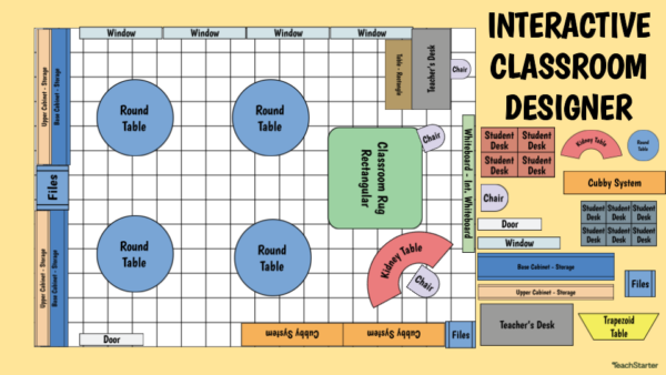 art classroom design layout