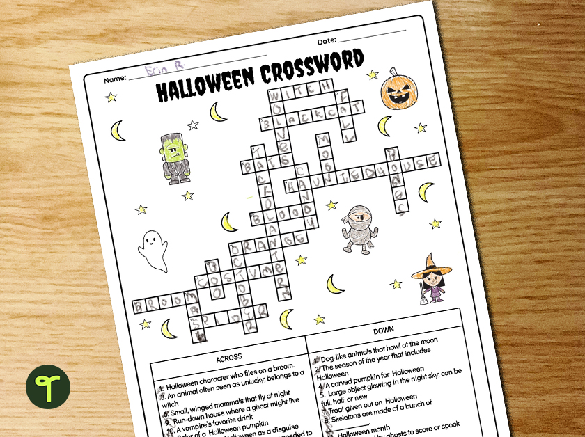 Halloween Crossword