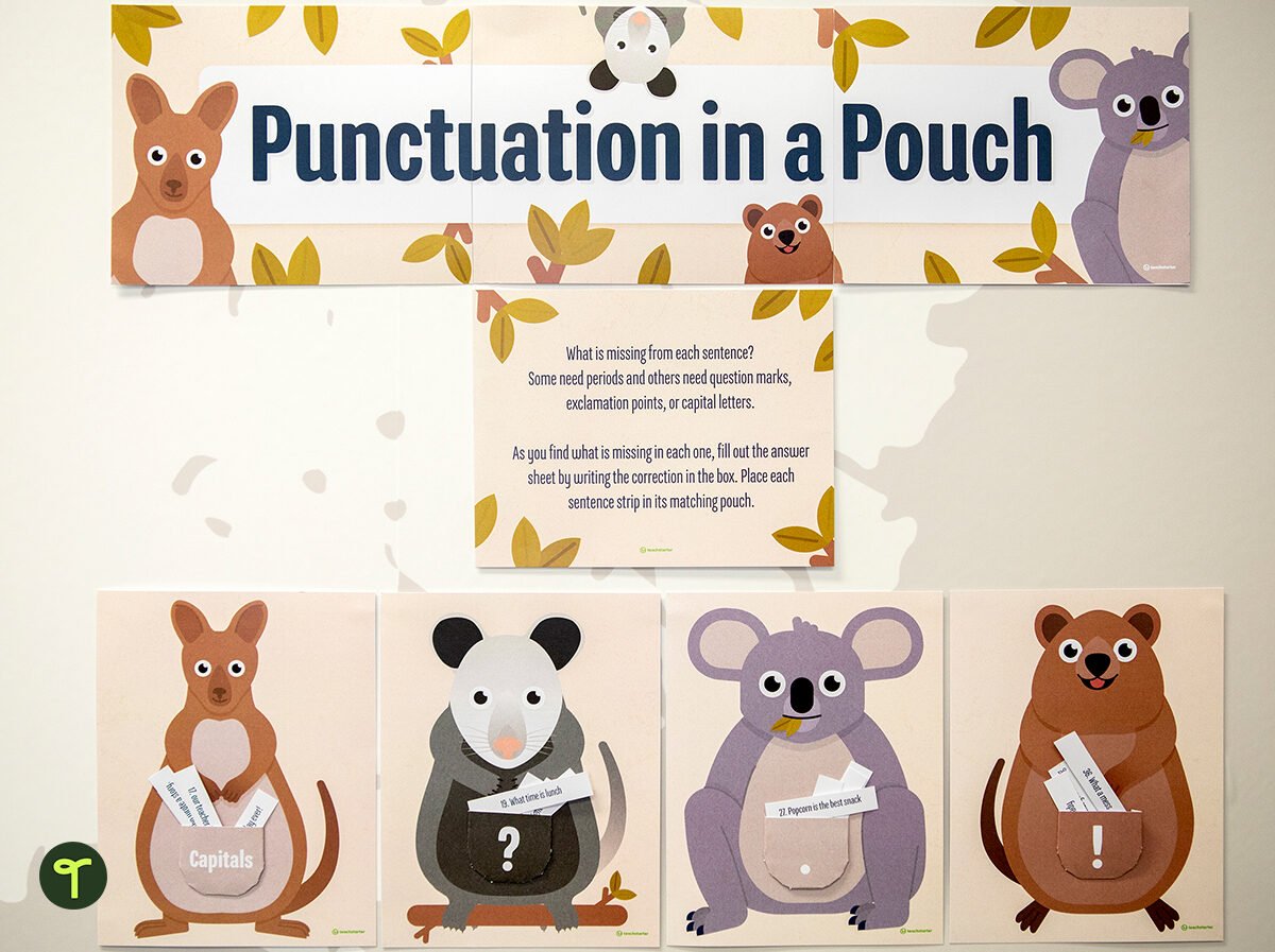 English Punctuation - Games to learn English