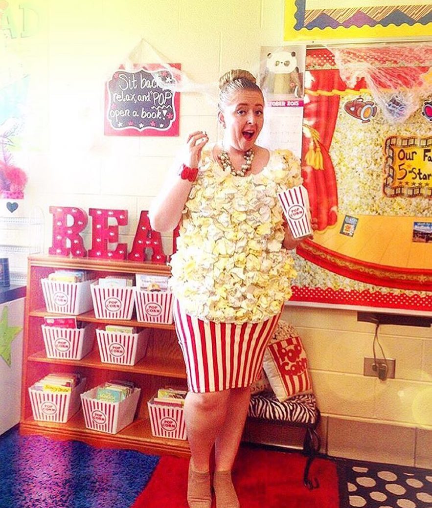Popcorn Halloween Costume. - Teach Starter
