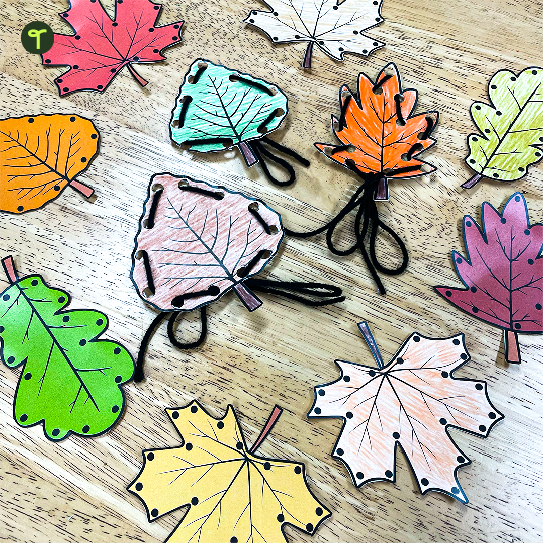 Fall Lace and Punch Cards - United Teaching