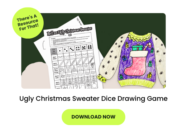 Christmas Hot Seat Guessing Game, Digital Christmas Activity