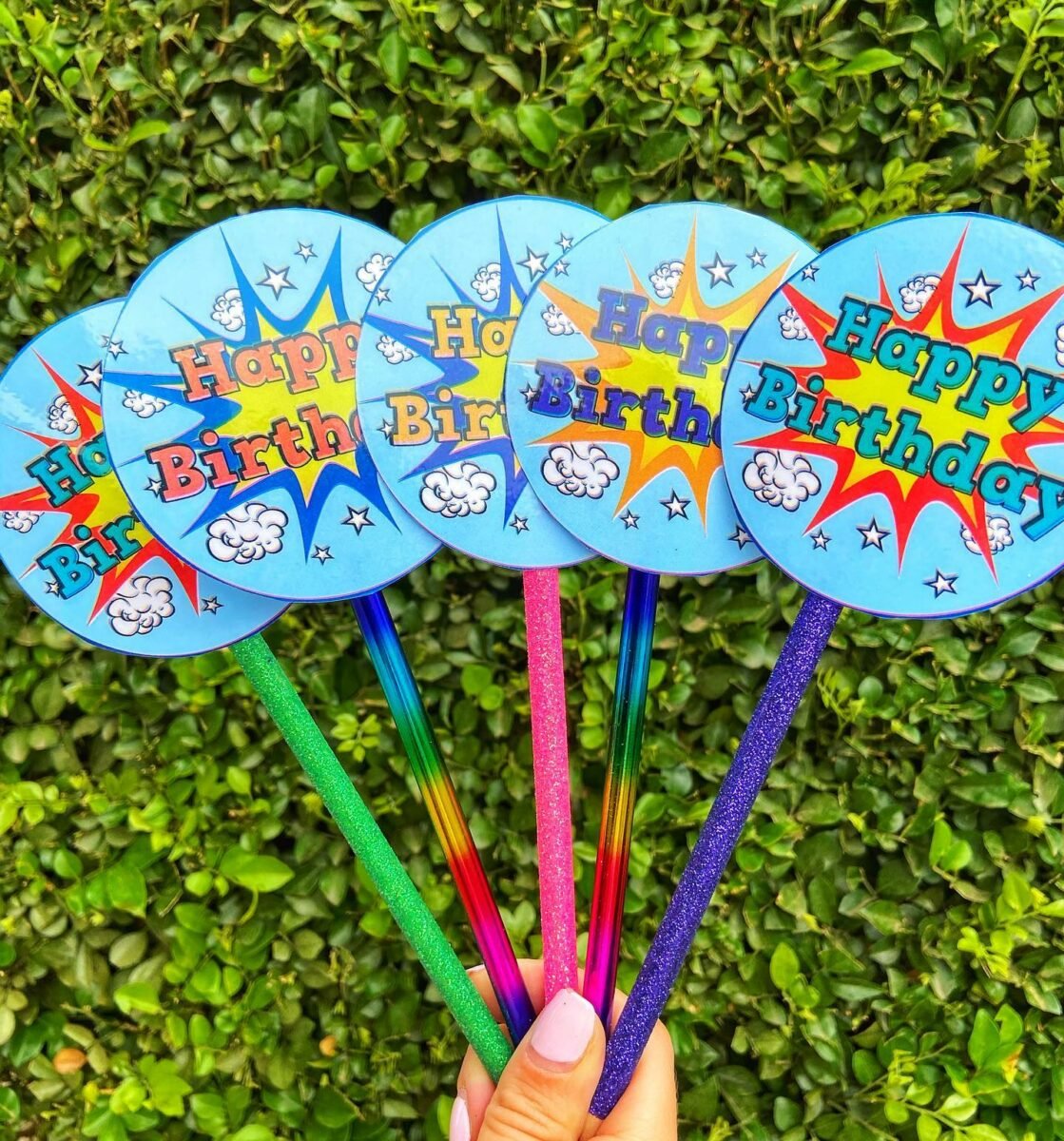 student birthday gift pencil topper