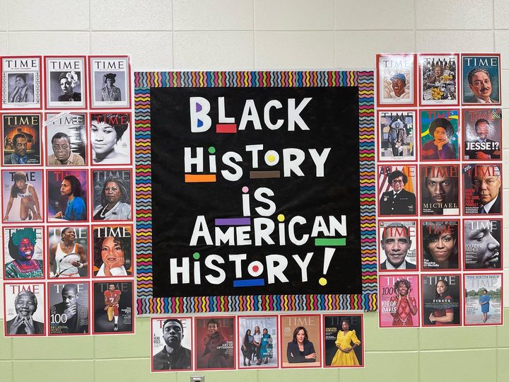 Black History is American History bulletin board - Teach Starter