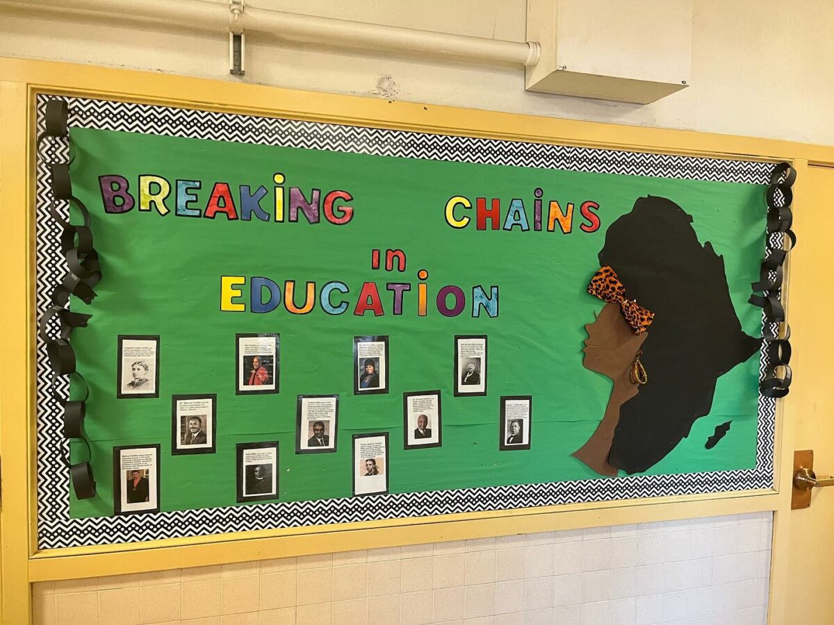 Black History Month Bulletin Board Jackie Robinson Project 