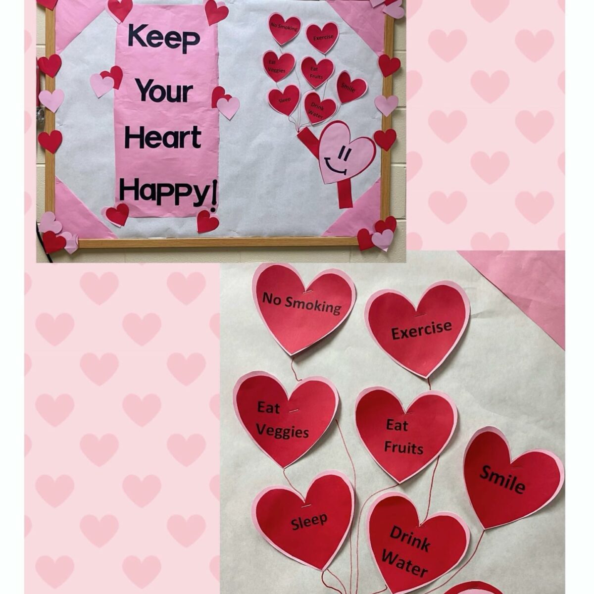 Keep Your Heart Happy Bulletin Board - Teach Starter