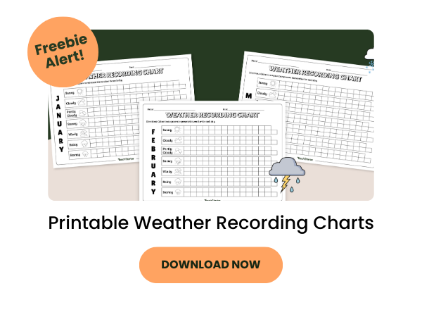 Printable Weather Recording Charts Teach Starter