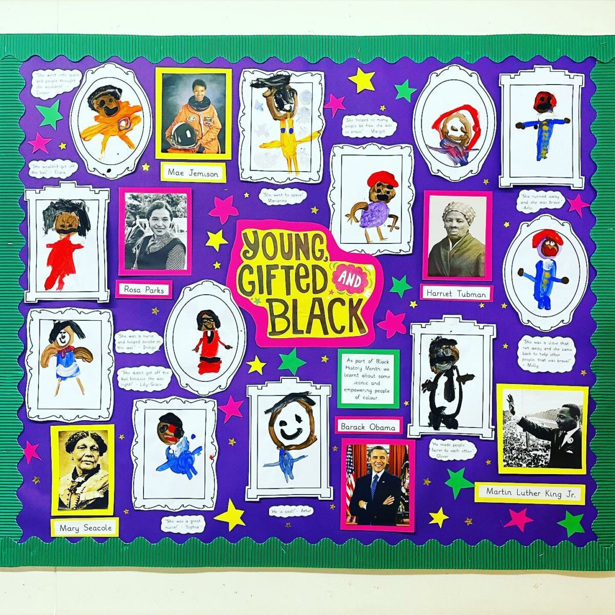 oung, Gifted, and Black Bulletin Board Display - Teach Starter