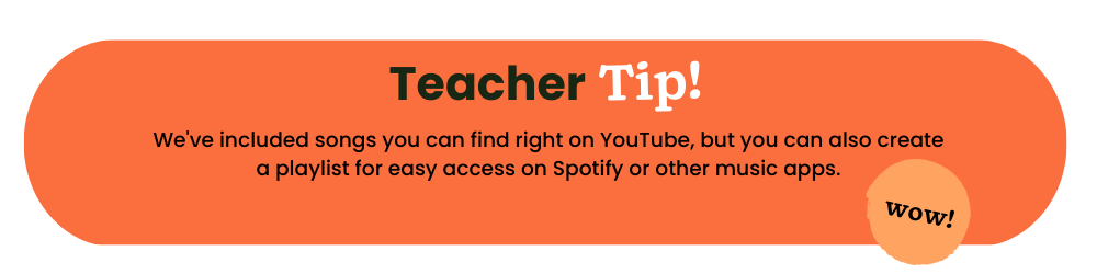 Teacher Tip Song Playlist Teach Starter