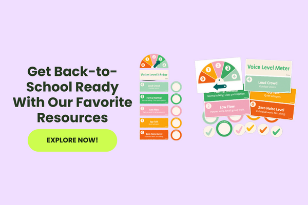 Back to School Resources with green 