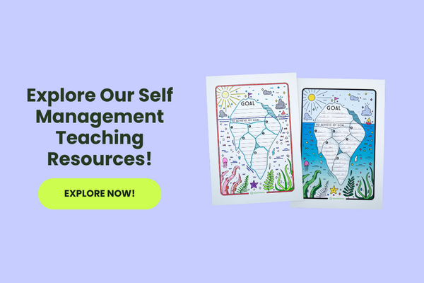 Self Management Teaching Resources with green 