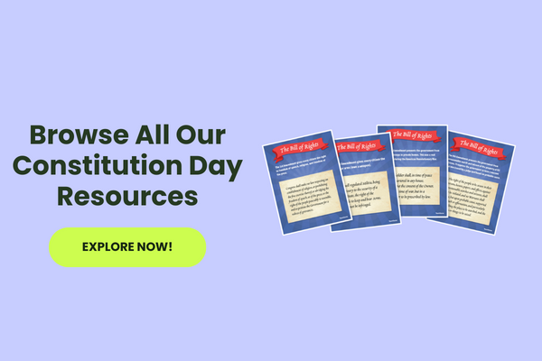 Constitution Day Resources with green 