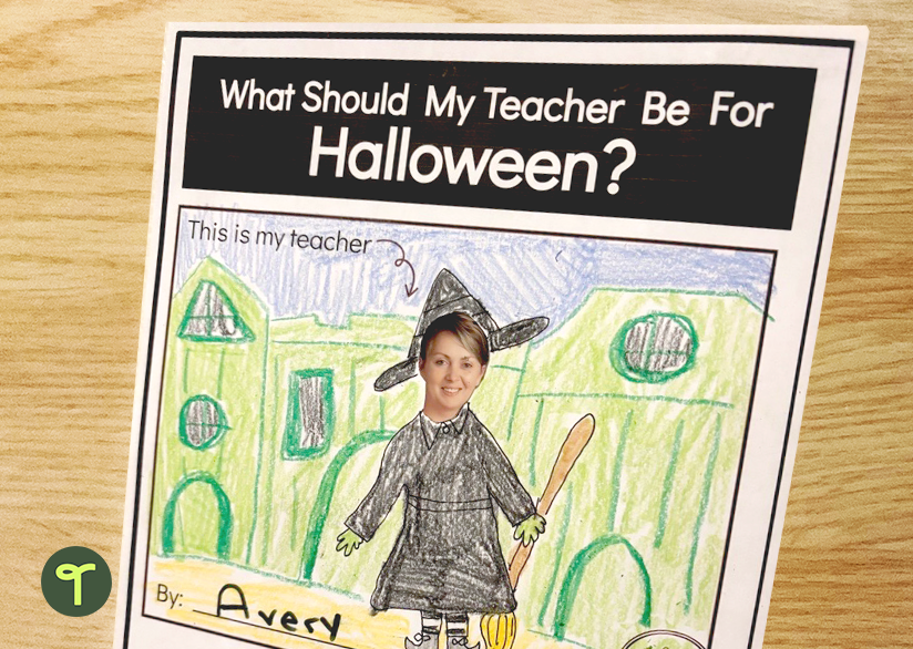 what should my teacher be for halloween worksheet