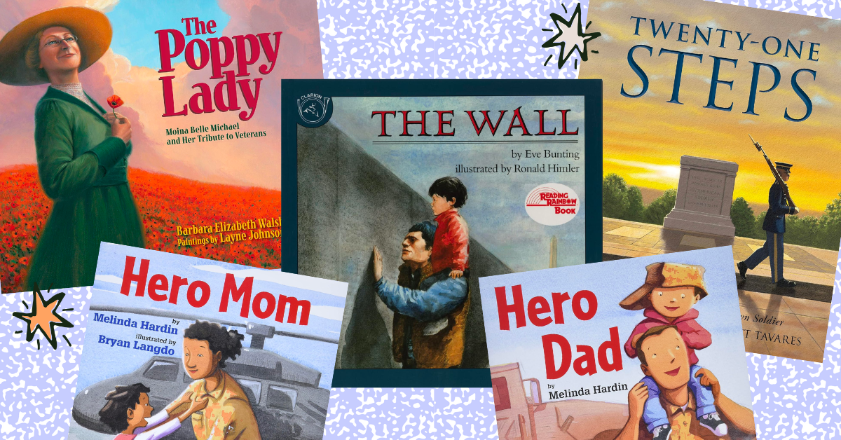 Veterans Day Book covers