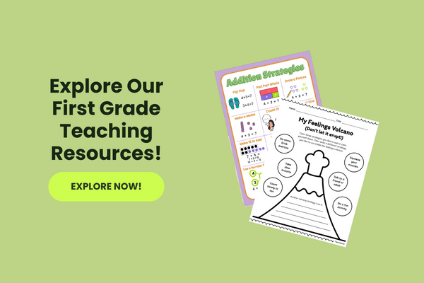 First Grade Teaching Resources with green 