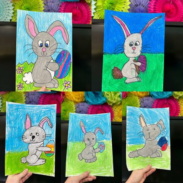 Bunny drawings compilation