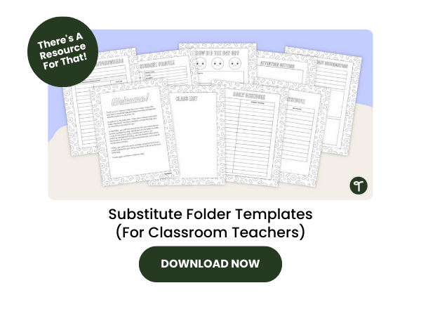 Substitute Folder Templates with dark green 