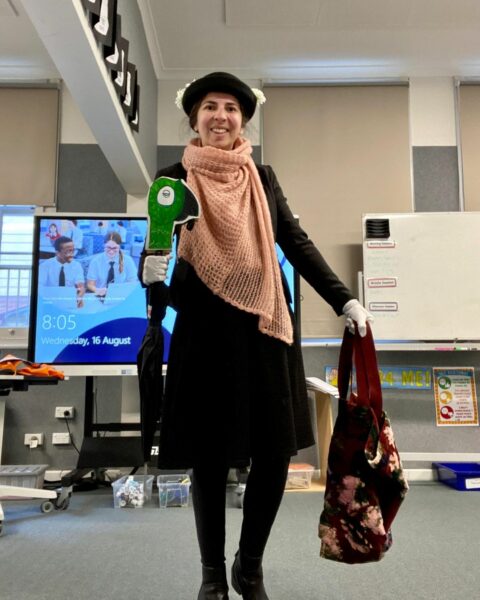 Mary Poppins costume for Book Week