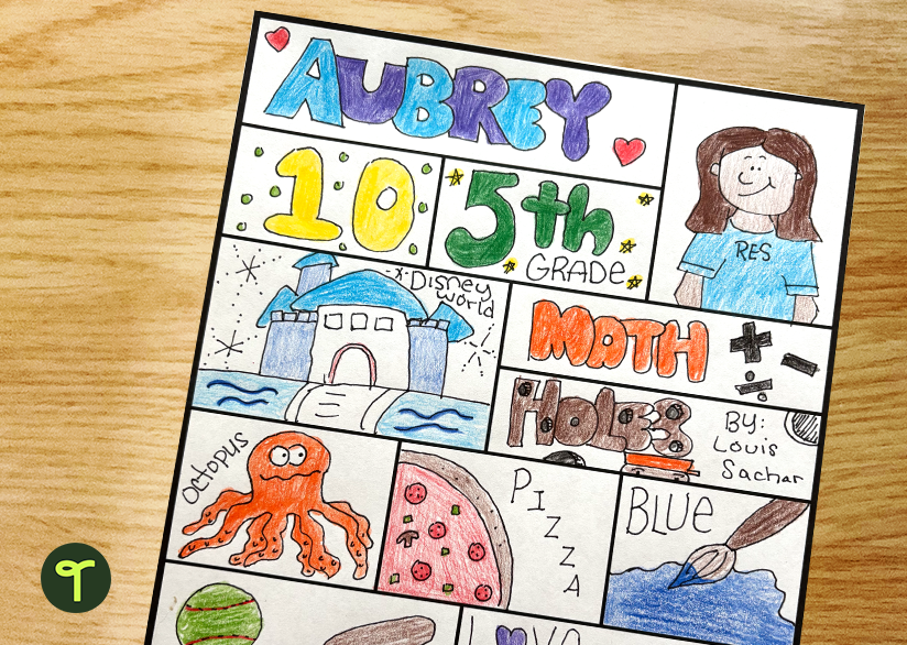 all about me collage activity