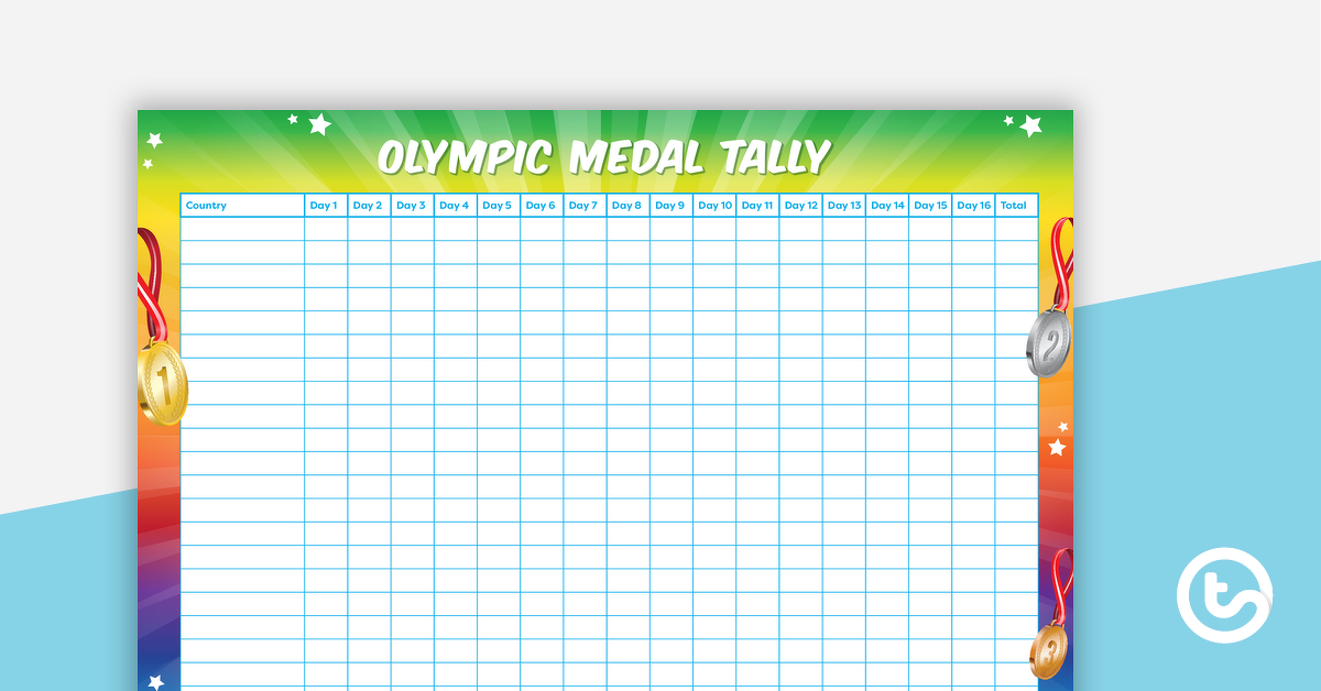 Preview image for Olympic Medal Count – Poster - teaching resource