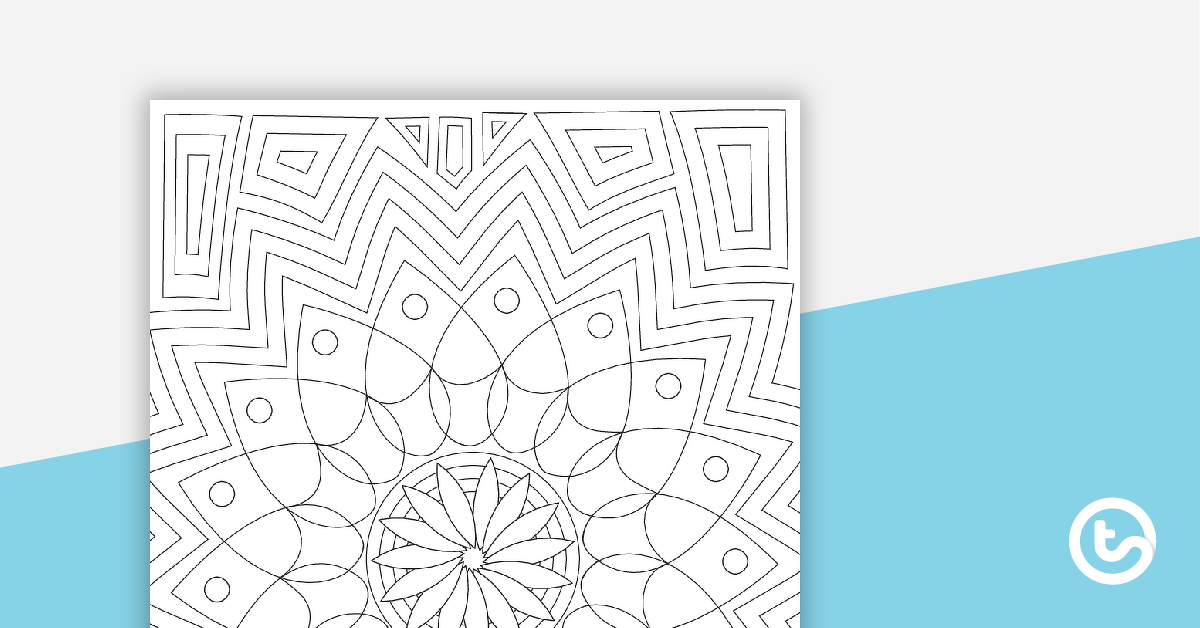 Preview image for Pattern Colouring In (Version 1) - teaching resource