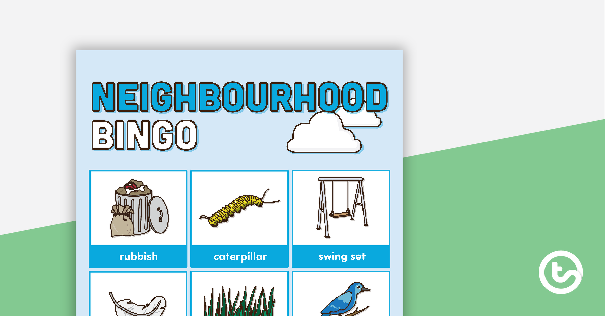 Preview image for Neighbourhood Bingo - teaching resource