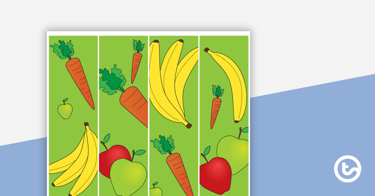 Preview image for Healthy Food Cork Borders - teaching resource