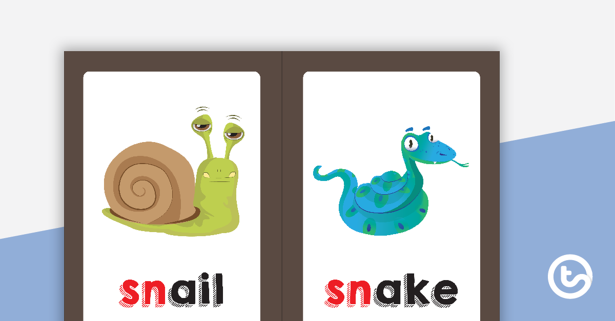 Preview image for Sn Blend Flashcards - teaching resource
