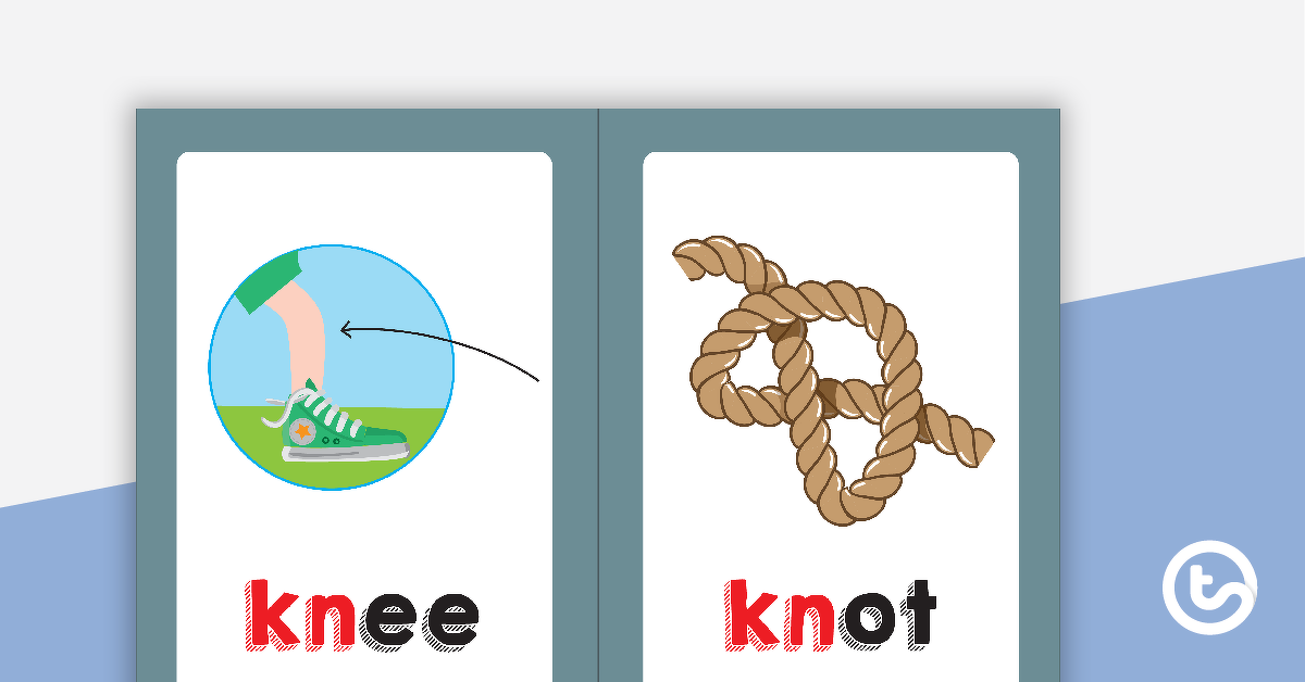 Preview image for Kn, Ph & Wr Digraph Flashcards - teaching resource