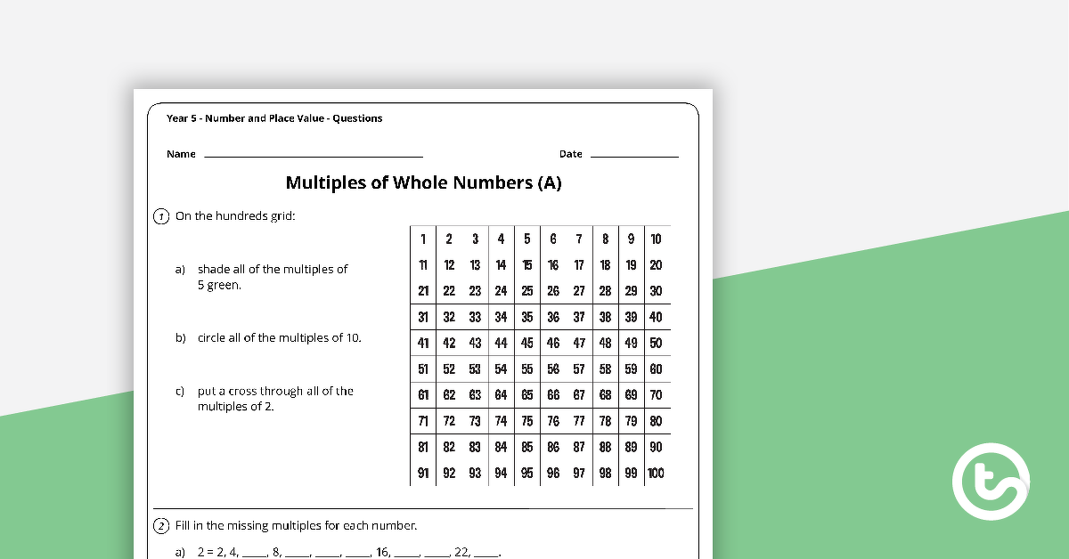Preview image for Fractions and Decimals Assessment - Year 3 and Year 4 - teaching resource